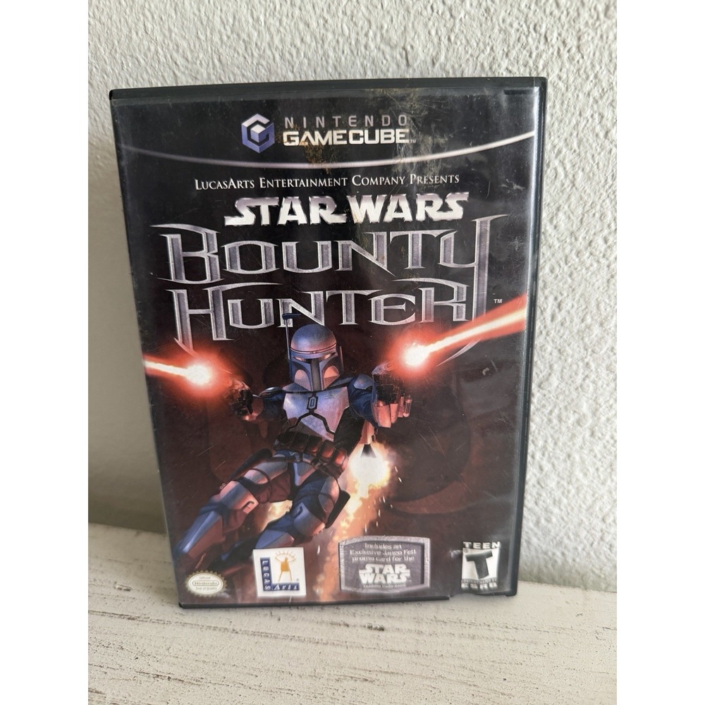 Star Wars Bounty Hunter Nintendo GameCube Complete CIB